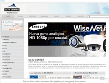 Tablet Screenshot of cctvcentersl.es